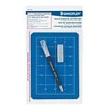 Cutting Mat Set, with Art Knife & Extra Blades,3mm Thick,5x7 (STD995SBK3) Category: Paper Trimmer Blades and Accessories