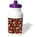 Lee Hiller Designs Holidays Christmas - Christmas Gifts and Packages Green, Gold and Holly - Water Bottles