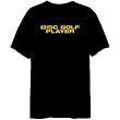 Disc Golf Player Athletic Millenium Sports Mens T-Shirt (Black, Sizes X-Small - XXX-Large)