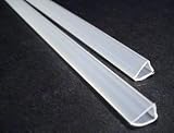 Transparent Poster Display Strips 62cm
