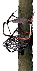 Lone Wolf Wide Flip Top Climber Treestand Deer Hunting Climbing Made in USA NEW Picture