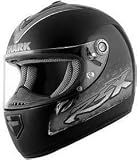 Shark RSX DUAL TOUCH BLACK MOTORCYCLE Full-Face-Helmet