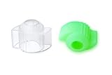 Great Grips Two Lever Doorknob Grippers(Color=Clear)