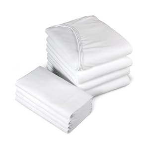 Medline Hospital Bed Premium SOFT SPAN Fitted Contour Hospital Sheet, Jersey Knit -24 OZ 1 Each