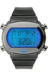 Adidas Candy Black Chronograph Strap Blue Dial Unisex Watch #ADH9003