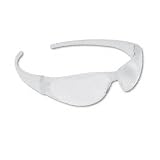 o Crews o - Checkmate Wraparound Safety Glasses, CLR Polycarbonate Frame, Uncoated CLR Lens