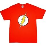 Officially Licensed DC Comics Flash Logo T-Shirt