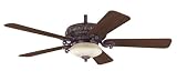 Hunter 25903 Villa Egyptian Bronze Traditional Ceiling Fan 52 Blade Span