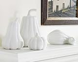 Autumnal Ceramic Gourd on Side, from Williams-Sonoma Home WSH