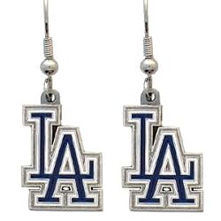 Los Angeles Dodgers Dangle Earrings LA
