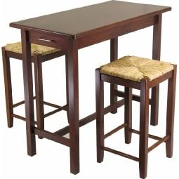 Modern Breakfast Nook 3 Piece Set with 24