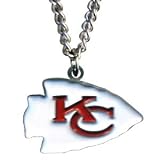 Kansas City Chiefs NFL Team Logo Pendant Chain Necklace