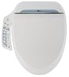 Bio Bidet BB-600 Round Ultimate Bidet Electronic Toilet Seat White