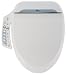 Bio Bidet BB-600 Round Ultimate Bidet Electronic Toilet Seat White