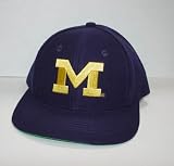 Michigan Wolverines Navy Youth / Kids Adjustable Hat / Cap