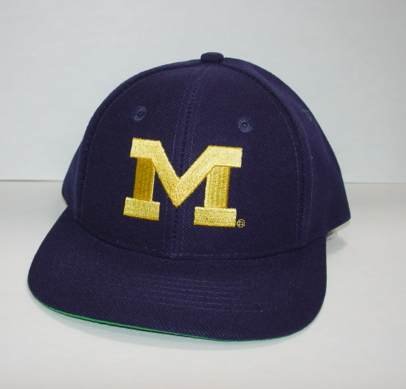Michigan Wolverines Navy Youth / Kids Adjustable Hat / Cap