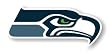 Seattle Seahawks 12" Vinyl Magnet Set Of 2 - Seahawks 12 Magnet"
