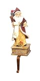 Melrose International Naughty or Nice List Santa Stocking Holder