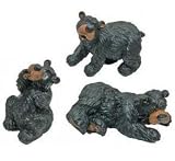 Playful Willie Black Bear Collectible, 4 (1-pc in Assorted Style)