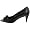 Delman Women's A-Lovely Peep Toe Pump,Black,8 M