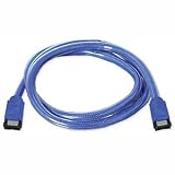 Esata To Esata Cable, 3GBps, 3ft., Blue