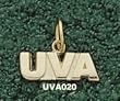 Univ Of Virginia "Uva" 3/16" Charm/Pendant