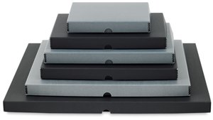Blick Archival Storage Boxes - 11 times; 17 times; 2, Archival Storage Box, Black