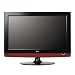LG 32LG4000 32-inch Widescreen HD Ready LCD TV with DVD player and Freeview - Black / Red Trim