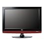 LG 26LG4000 26-inch Widescreen HD Ready LCD TV with DVD player and Freeview - Black / Red Trim