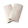 ERGObaby Organic Teething Pads with Snaps, Natural