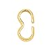 Beadalon (1-Pack) Quick Links Connectors Large Gold Color 42 pieces 326A-418-1P