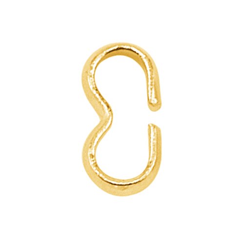 Beadalon (1-Pack) Quick Links Connectors Large Gold Color 42 pieces 326A-418-1P