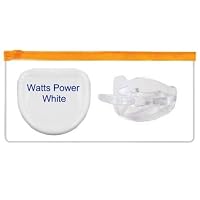 Watts Power White Self Forming Teeth Whitening Shield with Container and Dental Tote