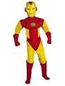 Child Iron Man Quality Muscle Costume Size Small 4-6