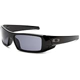 Oakley Men's GasCan Sunglasses,Polished Black Frame/Grey Lens,one size