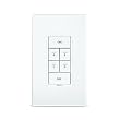 Smarthome 2486DWH6 KeypadLinc INSTEON 6-Button Scene Control Keypad with Dimmer, White