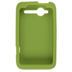 HTC Silicone Skin - Retail Packaging - Green: Cell Phones &amp; Accessories