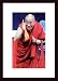 Dalai Lama, Art Poster by John Mottern, with Wood Frame, poster size: 11" x 14"