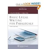 Basic Legal Writing for Paralegals, Third Edition (Coursebook Series)