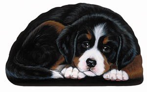 Bernese Mountain Dog Puppy Dog Pupperweight Paperweight Pupper Weight