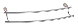 Danze D442611CSN Sonora 24-Inch Double Towel Bar, Chrome and Satin Nickel