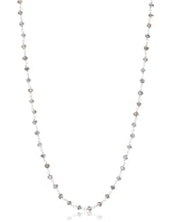 Sethi Couture Champagne Diamond 24" Wire Wrap Chain