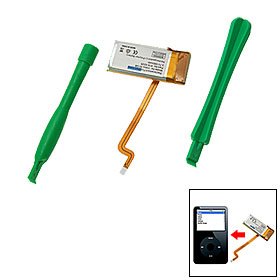 Replacement Battery Pack Kit for Apple iPod Video 30GB Replacement Battery Pack Kit for Apple iPod Video 30GB