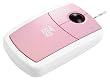 Pat-Says-Now Pink Flat Style 3-Button Optical Wheel Mouse