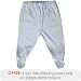 Under the Nile Organic Cotton Footed Pant - Blue