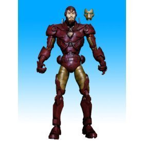 Childrens Toyshop  Toys : MARVEL LEGENDS ICONS " IRON MAN " GOLD VARIANT