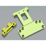 Arm Mount Chassis Plate, Green: SC10 by Golden Horizons