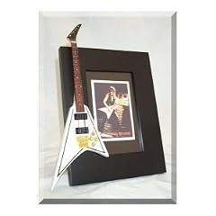 RANDY RHOADS Miniatur Gitarre Foto Rahmen Jackson