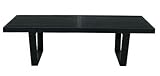 E-comfort ネルソンベンチ プラットフォームベンチ 122cm ブラック CT3005ASW05 24209