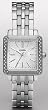 Fossil #ES2615 Women's Square Analog White Dial Bracelet Watch
